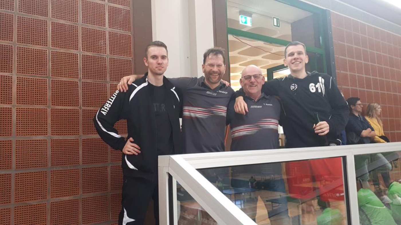 Tischtennis-Match in Karlstadt
